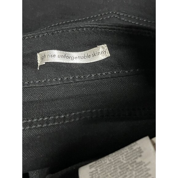 Wrangler Unforgettable Skinny Black High Rise Jeans Womens Plus Size 20W - Picture 6 of 12